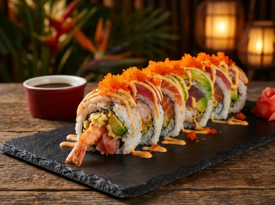 Godzilla roll (Big Roll)